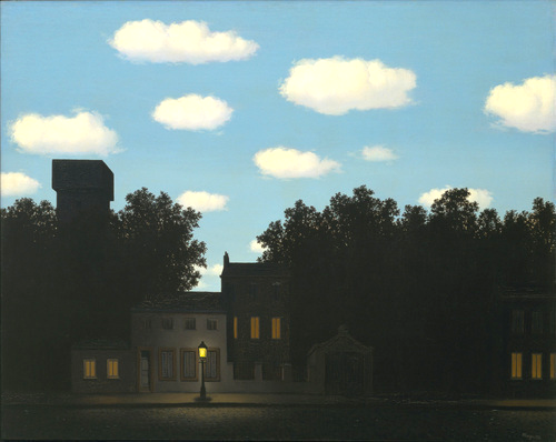 René Magritte's painting (Empire of Light II), 1950